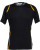 GameGear - Men´s T-Shirt Short Sleeve (Black/Gold)