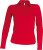 Kariban - Ladies Pique Polo Longsleeve (Red)