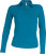 Kariban - Damen Langarm Pique Polo (Tropical Blue)