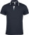 Kariban - Mens Short Sleeve Polo Shirt (Navy/White/Light Turquoise)