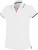 Kariban - Ladies Short Sleeve Polo Pique (White/Navy/White)
