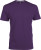 Kariban - Herren Kurzarm Rundhals T-Shirt (Purple)