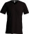 Kariban - Men ́s Short Sleeve V-Neck T-Shirt (Chocolate)