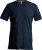 Kariban - Herren Kurzarm T-Shirt mit V-Ausschnitt (Dark Grey (Solid))
