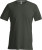 Kariban - Herren Kurzarm T-Shirt mit V-Ausschnitt (Dark Khaki)