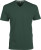 Kariban - Herren Kurzarm T-Shirt mit V-Ausschnitt (Forest Green)