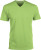 Kariban - Herren Kurzarm T-Shirt mit V-Ausschnitt (Lime)