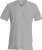 Kariban - Herren Kurzarm T-Shirt mit V-Ausschnitt (Oxford Grey)