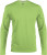 Kariban - Men ́s Long Sleeve V-Neck T-Shirt (Lime)