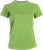 Kariban - Női rövid ujjú kerek nyakú póló (Lime)