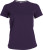 Kariban - Damen Kurzarm Rundhals T-Shirt (Purple)