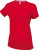Kariban - Ladie ́s Short Sleeve Round Neck T-Shirt (Red)