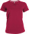 Kariban - Ladies Short Sleeve V-Neck T-Shirt (Fuchsia)