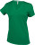 Kariban - Damen Kurzarm V-Ausschnitt T-Shirt (Kelly Green)