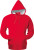 Kariban - Full Zip Heavyweight Hooded Sweatshirt (Red)