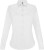 Kariban - Pflegeleichte Damen Langarm Stretch Bluse (White)