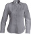 Kariban - Ladies Long Sleeve Oxford Shir (Oxford Silver)