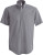 Kariban - Pflegeleichtes Herren Kurzarm Oxford Hemd (Oxford Silver)