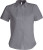 Kariban - Ladies Short Sleeve Easy Care Oxford Shirt (Oxford Silver)