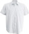 Kariban - Mens Short Sleeve Easy Care Cotton Poplin Shirt (White)