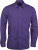 Kariban - Jofrey - Mens Long Sleeve Easy Care Polycotton Poplin Shirt (Purple)