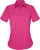 Kariban - Judith-Ladies Short Sleeve Easy Care Polycotton Poplin Shirt (Fuchsia)