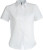 Kariban - Judith-Ladies Short Sleeve Easy Care Polycotton Poplin Shirt (White)