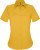 Kariban - Judith-Ladies Short Sleeve Easy Care Polycotton Poplin Shirt (Yellow)
