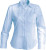 Kariban - Jessica - Ladies Long Sleeve Easy Care Polycotton Poplin Shirt (Bright Sky)