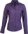 Kariban - Jessica - Ladies Long Sleeve Easy Care Polycotton Poplin Shirt (Purple)