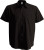 Kariban - ACE - Mens Short Sleeve Easy Care Polycotton Poplin Shirt (Brown)