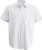 Kariban - ACE - Mens Short Sleeve Easy Care Polycotton Poplin Shirt (White)