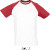 SOL’S - Raglan T-Shirt Funky 150 (White/Red)