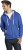 SOL’S - Contrasted Zipped Hooded Jacket Soul Men (Royal Blue/Grey Melange)