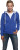SOL’S - Contrast Hooded Zip Jacket Soul Women (Royal Blue/Grey Melange)