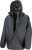 Result - 3-in-1 Jacket with Quilted Bodywarmer (Black)