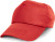 Result - Junior Cotton Cap (Red)