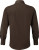 Russell - Men´s Long Sleeve Easy Care Fitted Shirt (Chocolate)