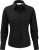 Ladies Long Sleeve PolyCotton Easy Care Fitted Poplin Shirt (Women)