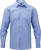 Russell - Men`s Long Sleeve PolyCotton Easy Care Tailored Poplin Shirt (Corporate Blue)