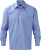 Russell - Men´s Long Sleeve Poly-Cotton Easy Care Poplin Shirt (Corporate Blue)