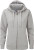 Russell - Ladies Authentic Zipped Hood (Light Oxford (Heather))