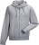 Russell - Authentic Zipped Hood (Light Oxford (Heather))