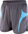 Spiro - Micro Lite Running Shorts (Grey/Aqua)