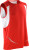 Spiro - Sport Athletic Vest (Red/White)