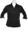 Kustom Kit - Women´s Corporate Oxford Shirt 3/4-Sleeve (Black)