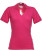Kustom Kit - Sophia Comfortec® V Neck Polo Shirt (Raspberry)