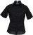 Kustom Kit - Women´s Business Poplin Shirt Short Sleeve (Black)