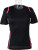 GameGear - Women´s T-Shirt Short Sleeve (Black/Fluorescent Pink)