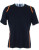 GameGear - Men´s T-Shirt Short Sleeve (Black/Fluorescent Orange)